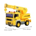 thumbnail image 2 of 1pc Crane Truck Toy Construction Vehicle Truck Toy Educational Toy With Battery, 2 of 8