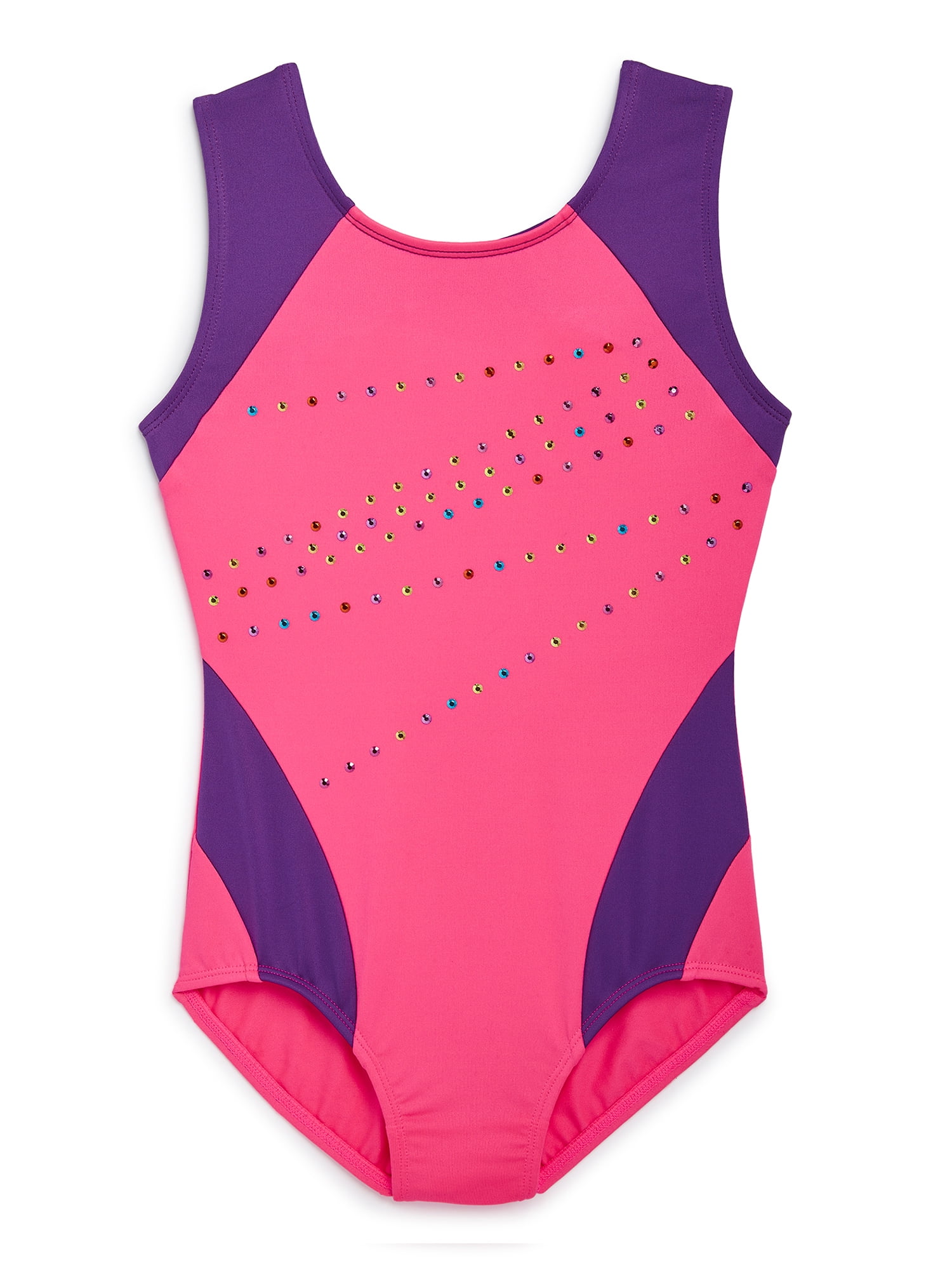 Nylon/Sparkly Foil Girls Gymnastics Long Sleeve Leotard Gym Dancewear Age 4-12 