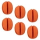 thumbnail image 4 of 6x bola fija de caña de pescar portátil, correa de soporte de caña de pescar de silicona, clip de caña de pescar de goma para hombres pesca al aire li Naranja, 4 of 8
