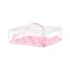 thumbnail image 1 of Porta cupcakes, contenedor de almacenamiento para cupcakes con asa, soporte para postres, caja de transporte, apilable para golosinas horneadas, paste Rosa, 1 of 8