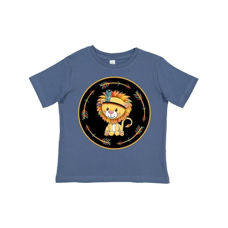 

Inktastic Tribal Lion Native Arrow Circle Gift Toddler Boy or Toddler Girl T-Shirt