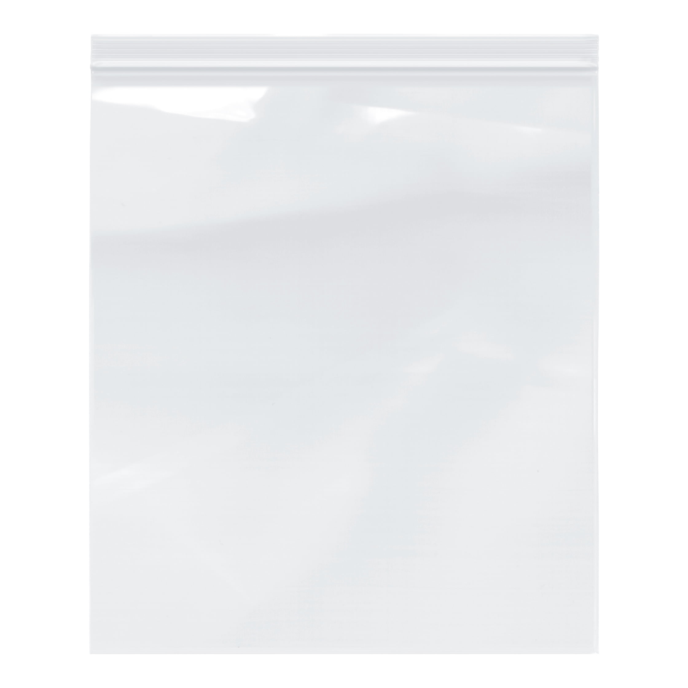 Plymor Heavy Duty Plastic Reclosable Zipper Bags, 4 Mil, 13" x 15