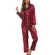 thumbnail image 1 of Ropa de estar por casa de dos piezas,Conjunto de pijama para mujer Pijama de manga larga para 2 mujeres optimizado para la excelencia, 1 of 5