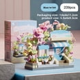 thumbnail image 1 of Mini City Street View Flower Shop Building Blocks, Cute Creative House Model Bricks, Girls DIY Assembly Educational Toy, Collectible Desktop Decoration Gift for Kids, 1 of 7