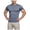 Navy, variant on Men Short Sleeve T-Shirts with Crew Neck Training Running Fitness Athletic Color Cotton Stretchable Top Quick Dry Breathable Navy XL