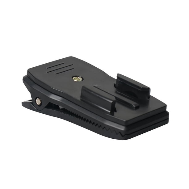 Inteprter Clip de montaje para cámara deportiva para hacer películas, soporte de rotación de plástico para acampar al aire libre, abrazadera de Accesorios de cámara y óptica Tipo base NO1