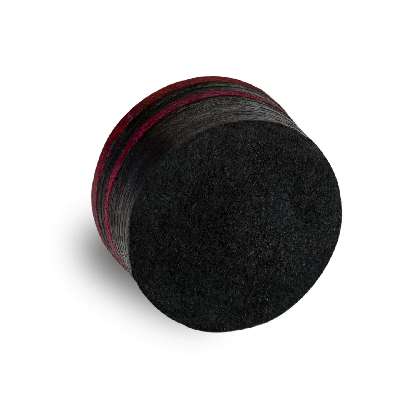 Tiger Leather Billiard Cue Tip Cover Protector - Black (1 Pc) - Authorized Dealer