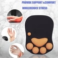 thumbnail image 3 of Cat Paw Mouse Pad with Wrist Support Cushion Soft Silicone Wrist Rests Ergonomic Cute Mouse pad, 3 of 5