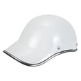 thumbnail image 3 of Casco de ciclo Cola, casco de bicicleta, media cara, cómodo y transpirable, Blanco, 3 of 8