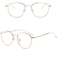 thumbnail image 3 of Gafas con filtro de luz azul para mujeres y hombres, marco de metal, bloquean la luz azul, 3 of 7