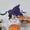 Purple, variant on Witch Hat Halloween Decorations Hot Selling Wizard Summer Halloween Witch Hat Tip Foldable Hat