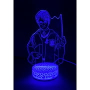 Harry Magic Potter 3D Night Light Multi Color Changing Illusion Lamp for Children Kids Girls Boys Gift Christmas Birthday Best Gifts