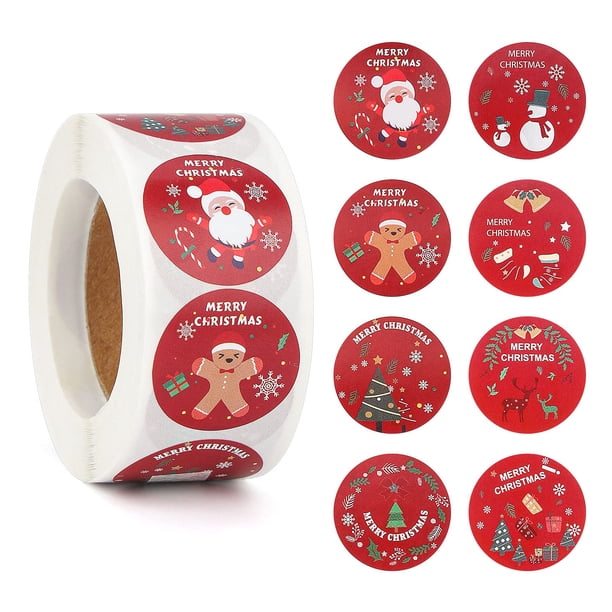 Etiquetas Para Regalos De Navidad Logbuch-Verlag Pack De 24 Pegatinas Navideñas 4 C Con Núeros Del 1 Al Pegatinas Para Regalos