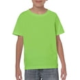 thumbnail image 4 of Gildan - Heavy Cotton Youth T-Shirt - 5000B - Lime - Size: S, 4 of 5