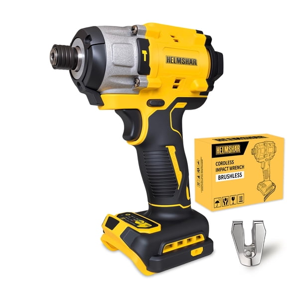 Cordless Impact Driver, Impact Drill-1/4 Bit, High SPEED, With LED Light, Durable Brushless Motor, Suitable For Home And Daily Maintenance
