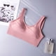 thumbnail image 4 of Sujetadores Deportivos Para Mujer Lencería Yoga Sólido Sin Mangas Hombro Frío Casual Tanques Blusa Tops Íntimos Odeerbi  ODB139560, 4 of 4
