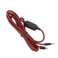 thumbnail image 4 of Replacement Headphone Cable, Gaming Headset Cord Wearable Built in Mic 6.5ft OFC Core Reduce Signal Loss  For Game Console For PC For Phone, 4 of 8