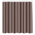 thumbnail image 2 of Ambesonne Stripes Shower Curtain, Abstract Ocean Lines Print, 69"Wx84"L, Dark Warm, 2 of 4