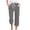 White, variant on Loose Capris Pants for Women Wide-Leg Pant Leg Cut Juniors Size Polyester Ladies Cropped Pants Capris Pants Style C-146 Purple S