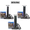 thumbnail image 5 of PS4 Stand Cooling Fan Station for Playstation 4/PS4 Slim/PS4 Pro, PS4 Pro Vertical Stand with 12 Game Slots, 5 of 5