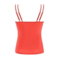 thumbnail image 3 of Two Piece Swimwear High Waisted Tankini Top With Swim Shorts Plus Size Swimsuits plus Size Leopard Swimsuits Womens Bathing Suits plus Size Shorts Swimsuit with Underwire Bra Womens Swim Shorts Small, 3 of 5