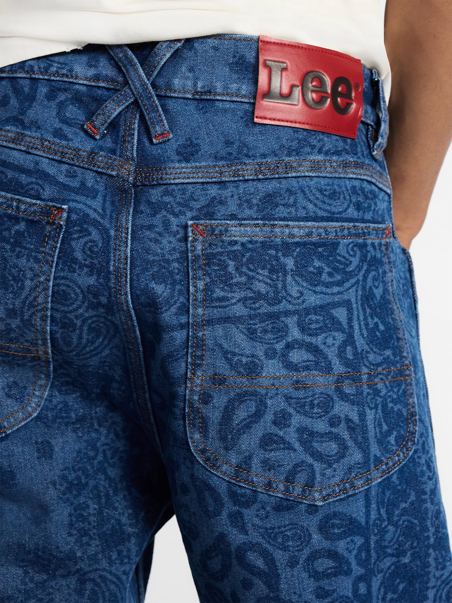 Kacey Lee Men's Relaxed Straight Jeans
