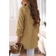 thumbnail image 2 of Blazer PRETTYGARDEN para mujer, manga larga, otoño 2024, caqui, XXL, 2 of 6