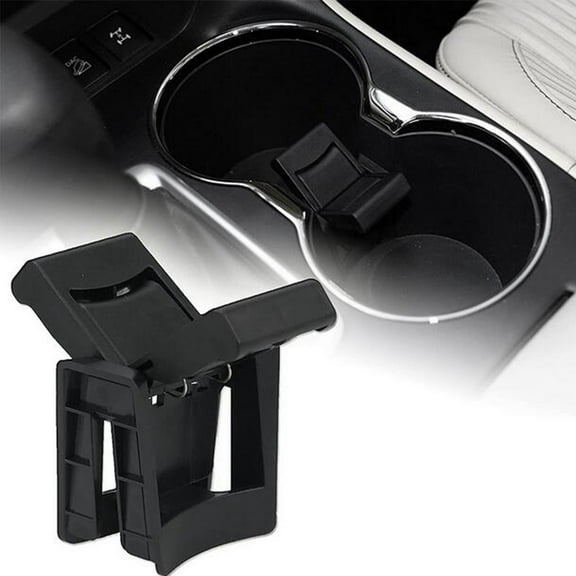 Yassdwbn Center Cup Holder Insert Divider 55618-0E170-C0 For Toyota Highlander 2014-2016