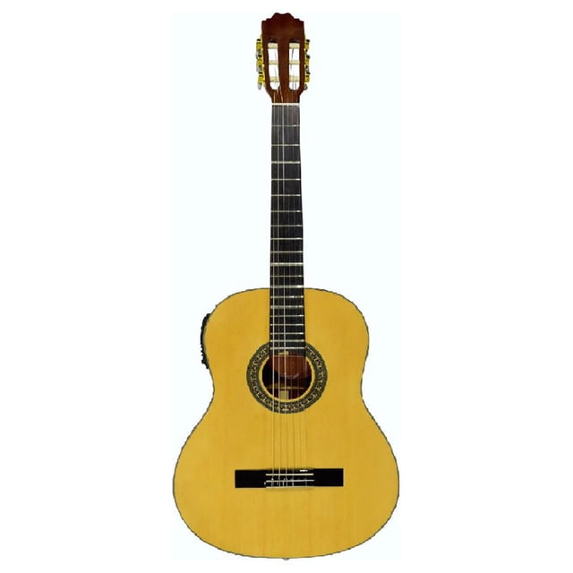Guitarra La Sevillana Modelo Ur6eq Clásica Electroacústica La Sevillana Ur6eq