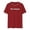 A1-Red1227, variant on XIAONU Letter Print T Shirt for Men Crew Neck Short Sleeve Fashion Tee
