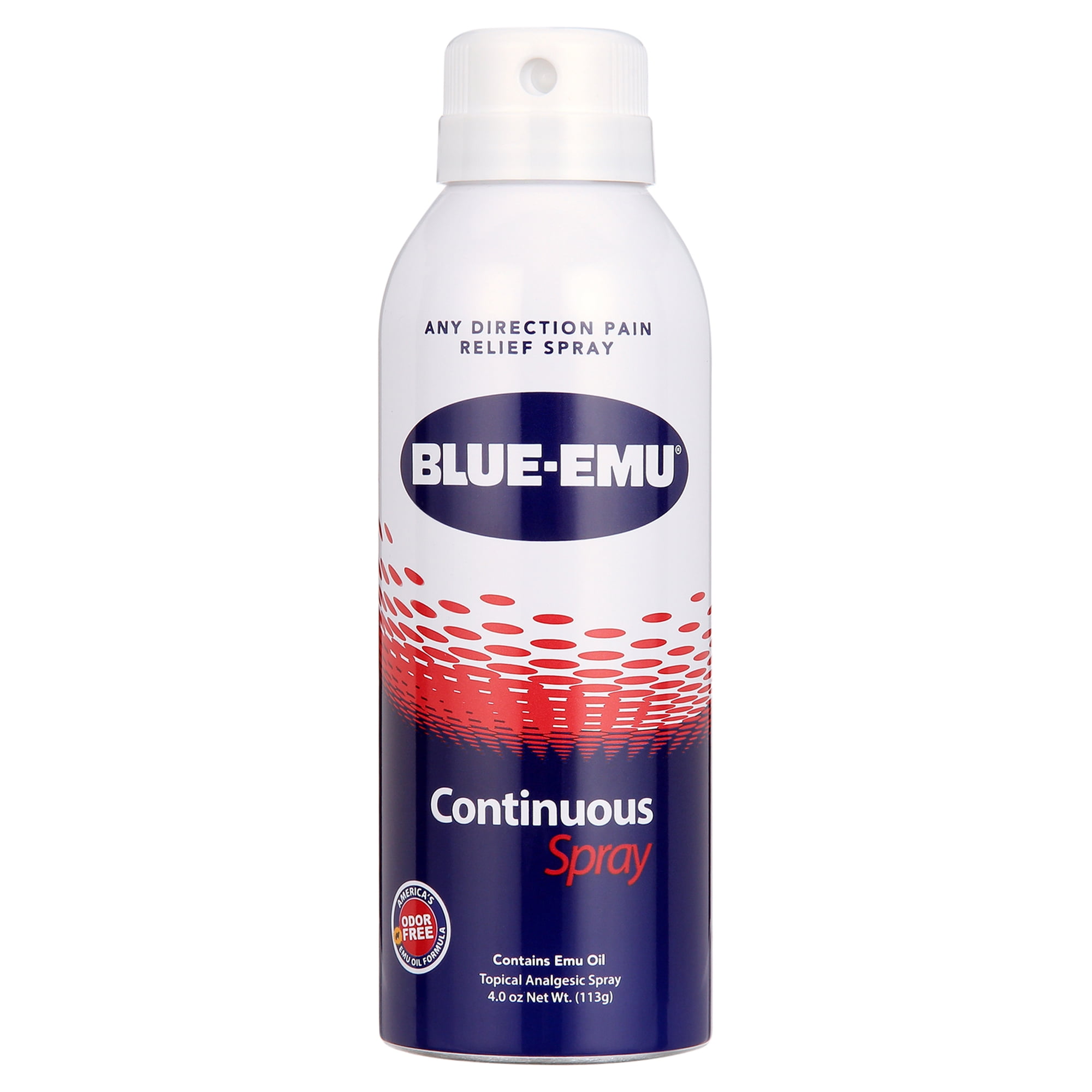 Blue-Emu Continuous Pain Relief Spray for Arthritis, 10% Trolamine Salicylate, 4 oz