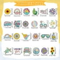 thumbnail image 3 of GIRACOA 24 Pcs Summer Magnets Diamond Art, Refrigerator Magnets Sunflower Beach Diamond Art, Mini Diamond Painting Kits, Decorative Magnets 5D Diamond Painting for Adults Home Decor DIY Crafts Gift, 3 of 7