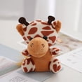 thumbnail image 1 of Cute Animal Plush Pendant Zoo Plush Toy Sitting Giraffe, 1 of 3