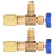 thumbnail image 2 of Adaptador de control de válvula de refrigeración para R22 R404 R407 - 2PCS, 2 of 10