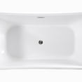 thumbnail image 2 of Bellaterra Home BA7526 67 in. Arles Freestanding Bathtub, White, 2 of 6