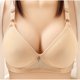 thumbnail image 4 of Sujetadores de ropa interior con hebilla no magnética y anillo de acero de Color sólido de talla grande para mujer Fridja  nalpqowj32334, 4 of 4