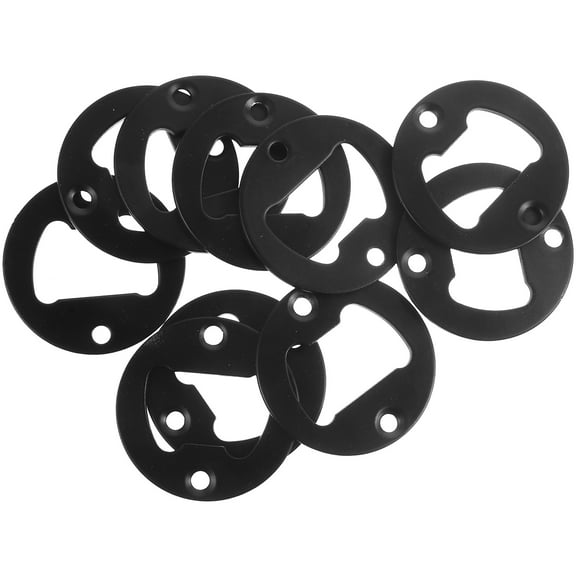 10pcs Wall Mounted Bottle Opener Beer Opener DIY Inserts and Materials