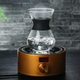 thumbnail image 3 of LOVEVER Pour Over Coffee Maker Set with Reusable Stainless Steel Drip Filter Elegant Coffee Dripper Pot Glass Carafe & Permanent Stainless Steel Filter, 3 of 7