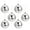 Silver, variant on Sipeihong Christmas 12pcs Christmas Balls Ornaments Xmas Tree Decorations Silver Hanging Ball
