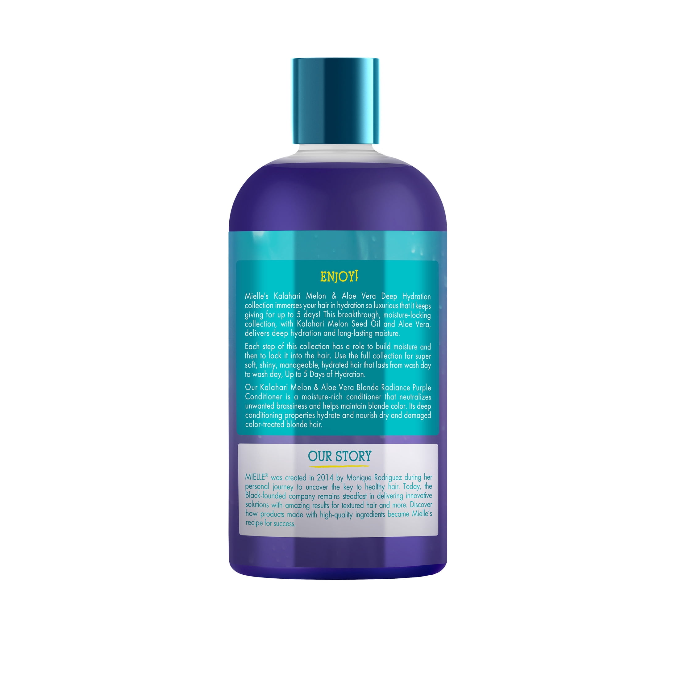 Mielle Kalahari Melon and Aloe Vera Blonde Radiance Purple Conditioner - 12 oz
