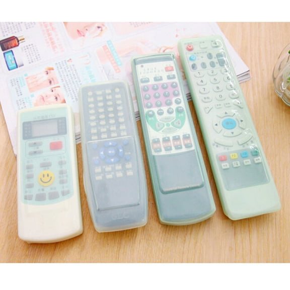 Masteelf Remote Protective Cover Silicone Protector Case Waterproof Skin for TV Air Condition Remote Controller(Style D)