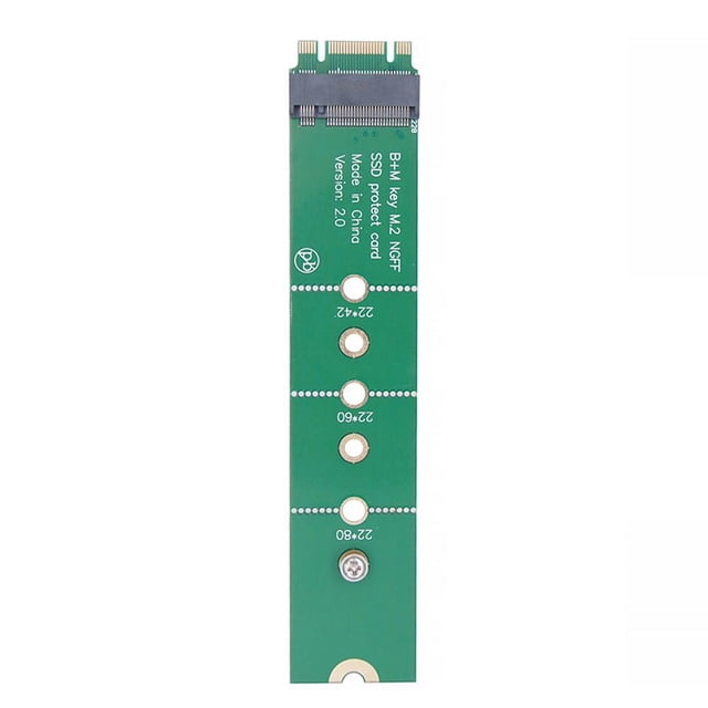 Placa de extensión NGFF NVME AHCI, tarjeta de protección SSD macho a hembra (TECLA B)