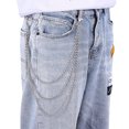 thumbnail image 3 of HAPPYYAMI Hip Hop Pant Chain Metal Stage Performance Waist Chain 3 Layers Jeans Pocket Belt Chain, 3 of 8
