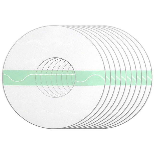 10 Pcs Patchs Adhésifs Freestyle Libre Couvre-Capteurs Ronds Transparents Patch Adhésif Imperméable Clair CGM