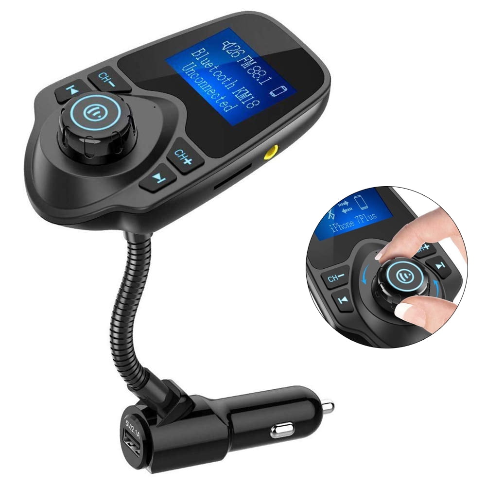 Details about   Bluetooth Wireless Handsfree Car FM Transmitter SD MP3 Player USB Charger 