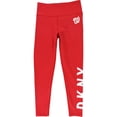 thumbnail image 1 of DKNY Womens Washington Nationals Stretch Compression Athletic Pants, Red, Small, 1 of 2