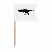 Dinosaur Bones Miniature Run Toothpick Flags Labeling Marking for Party Cake Food Cheeseplate