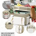 thumbnail image 2 of Fiambrera BAGNN, expandible, aislante, a prueba de fugas, 16 L, color beige, 2 of 8
