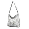 thumbnail image 1 of Nature Inspired Botanical Tote | Lightweight Travel Handbag | Multi-Pocket Organization, 1 of 5