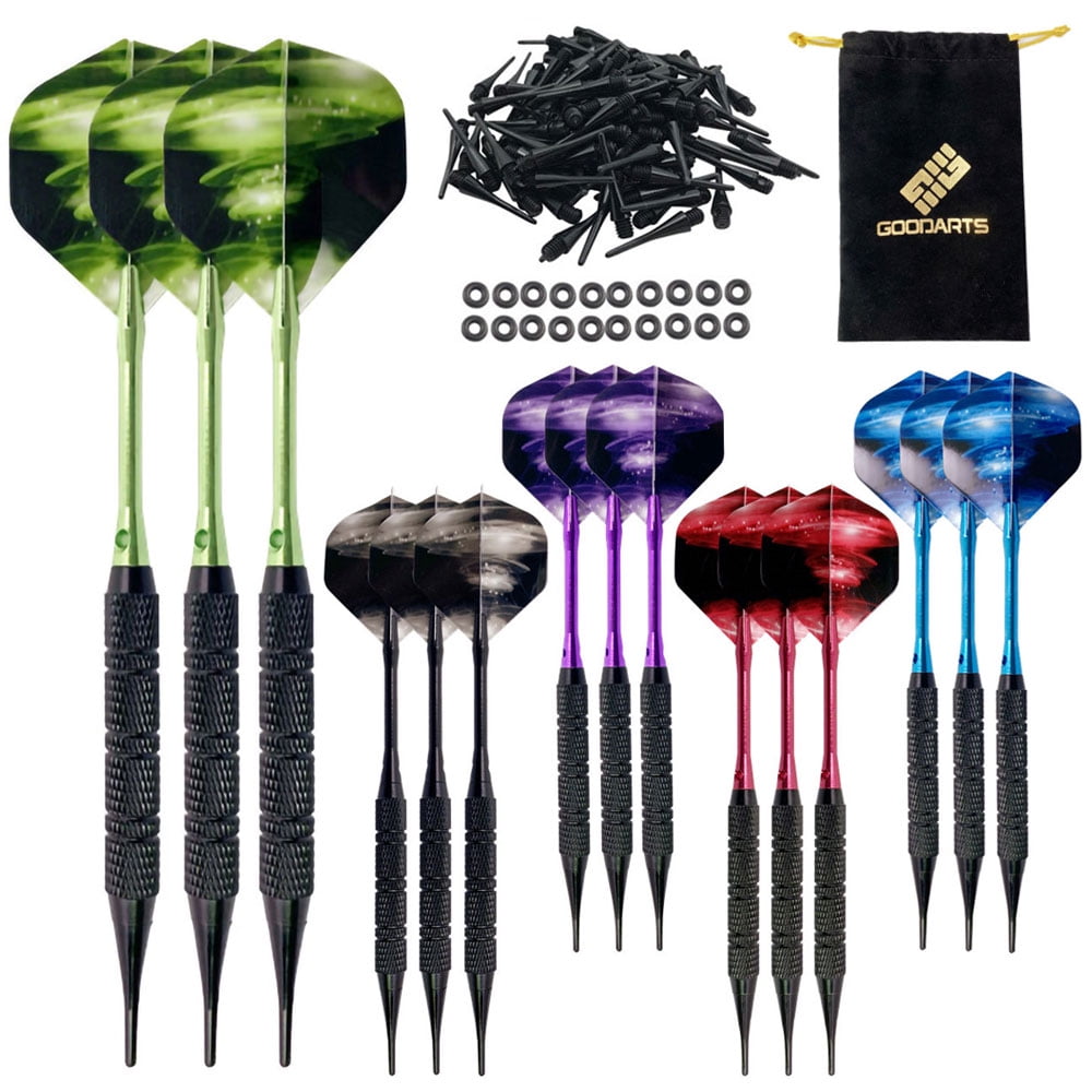Details about   1 Set Tip Darts Aluminum Shaft with 100 Nylon Soft Tips for Electronic Dartboard 